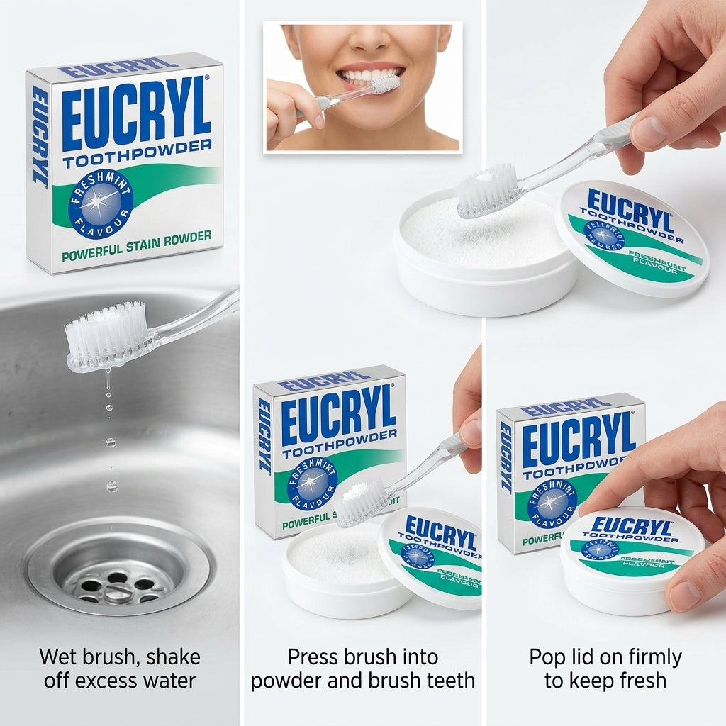 Eucryl Toothpowder Freshmint 50g