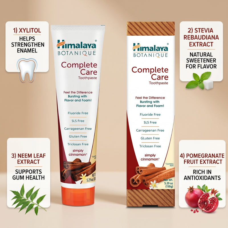 Himalaya Herbals Complete Care Cinnamon Toothpaste