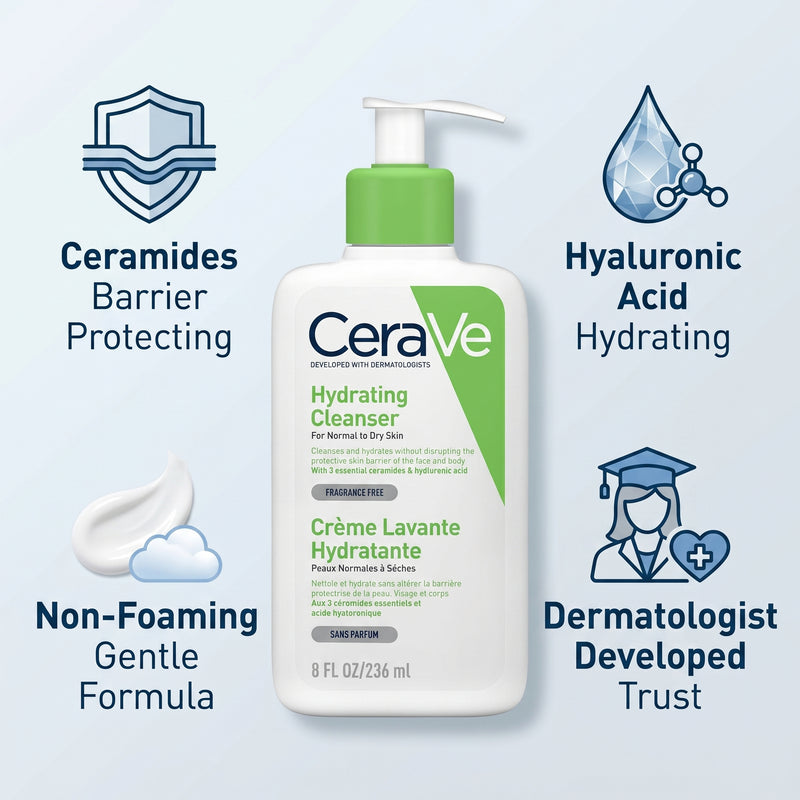 CeraVe Hydrating Cleanser 236ml