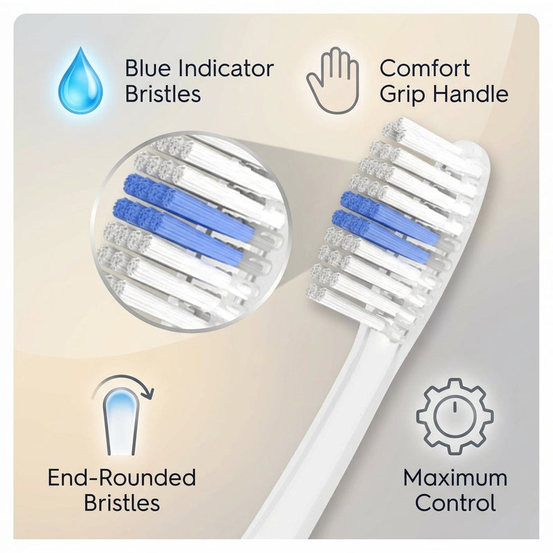 Oral-B 123 Indicator Medium Manual Toothbrush