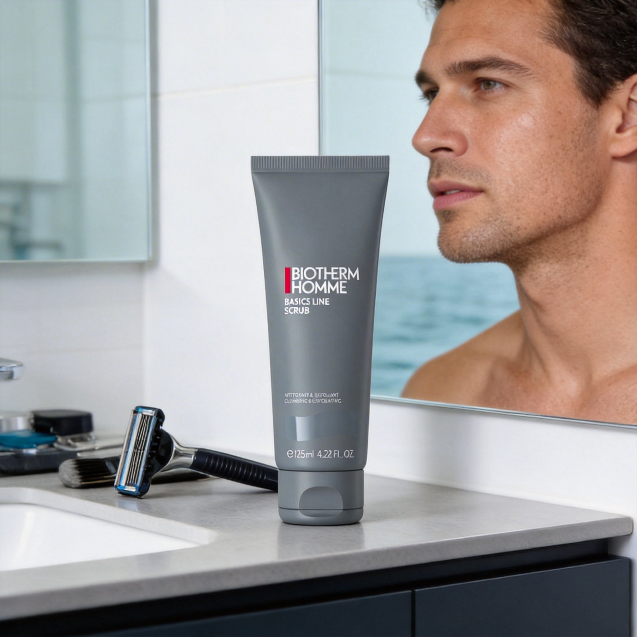 Biotherm Homme Basics Lines Scrub 125ml