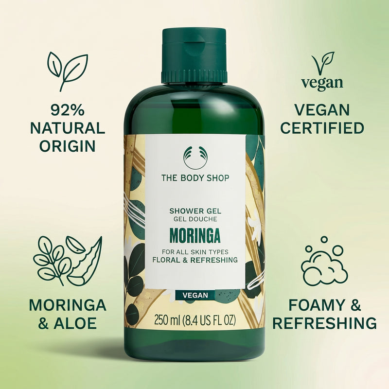 The Body Shop Moringa Shower Gel 250ml