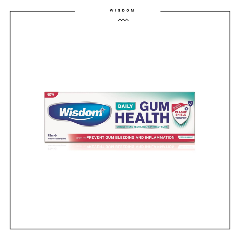 Wisdom Daily Gum Health Chlorhexidine Toothpaste 75ml