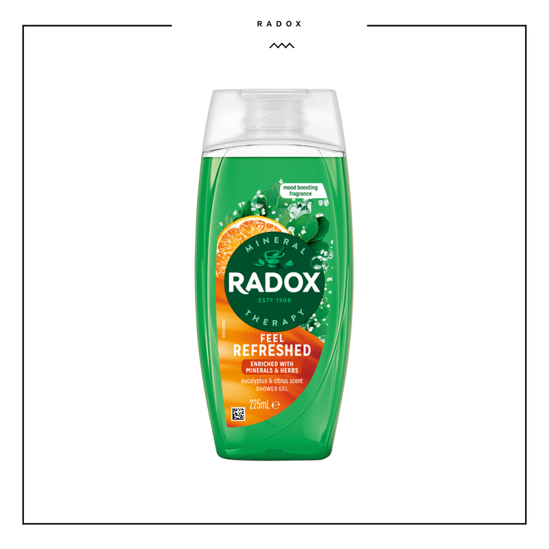 Radox Shower Gel 225ml Feel Refreshed