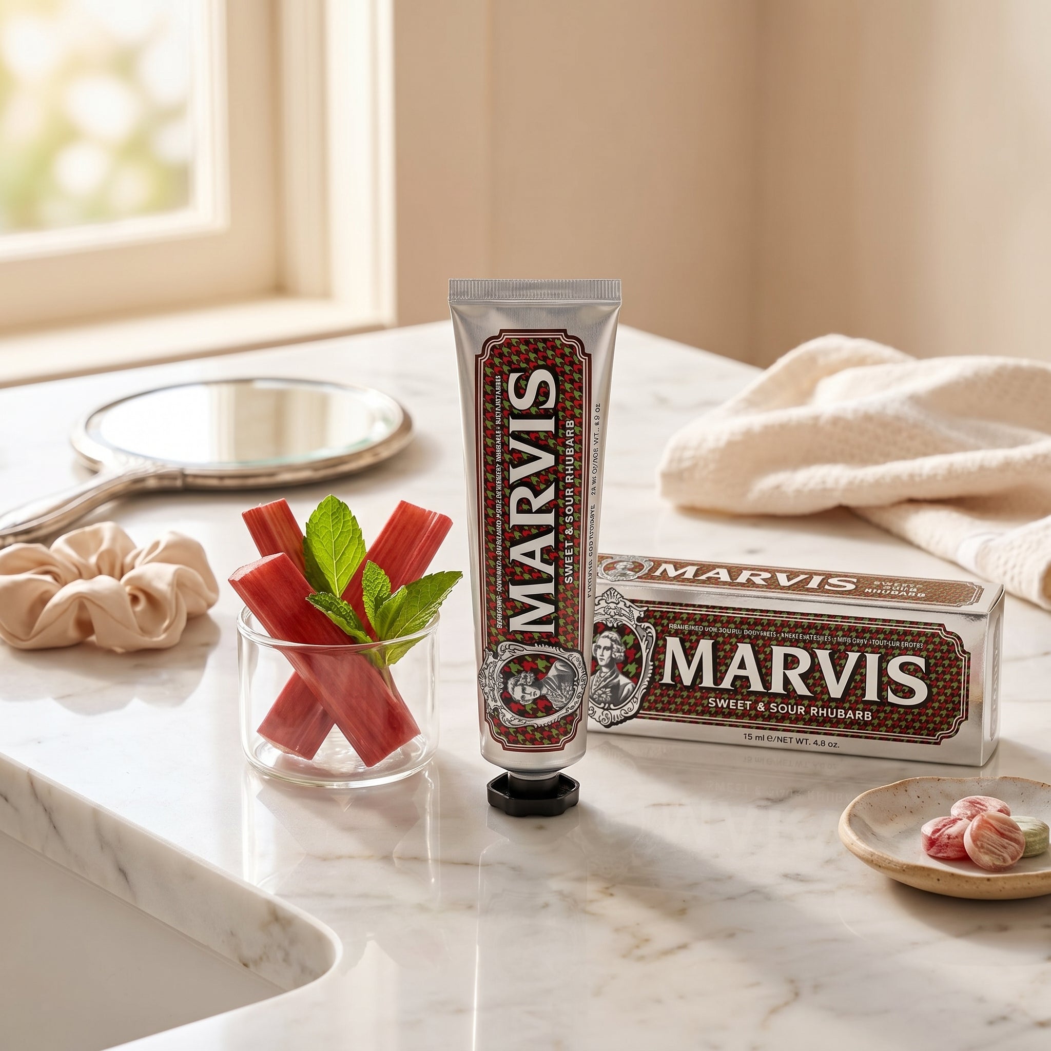 Marvis Sweet & Sour Rhubarb Toothpaste 75ml
