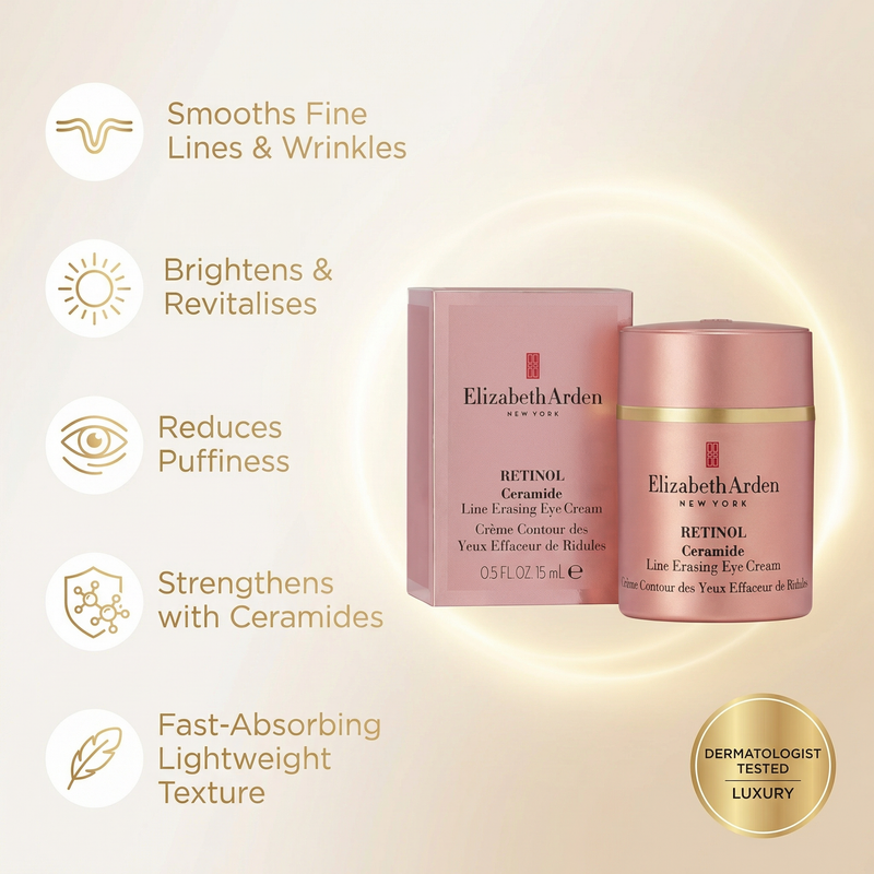 Elizabeth Arden Retinol Ceramide Line Erasing Eye Cream 15ml