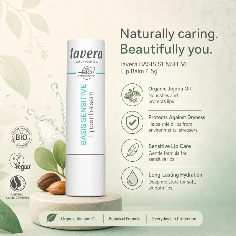 Lavera Natural Basis Lip Balm 4.5g