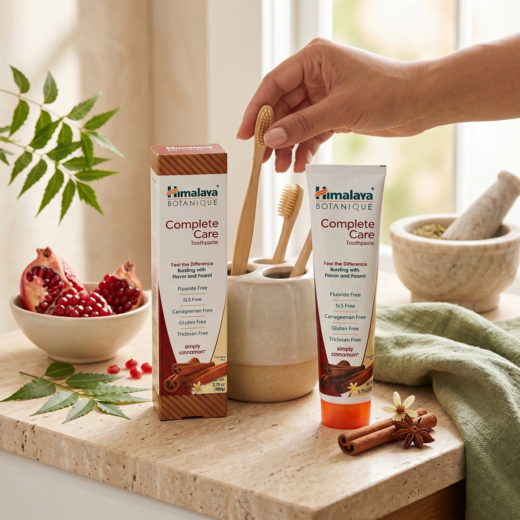Himalaya Herbals Complete Care Cinnamon Toothpaste