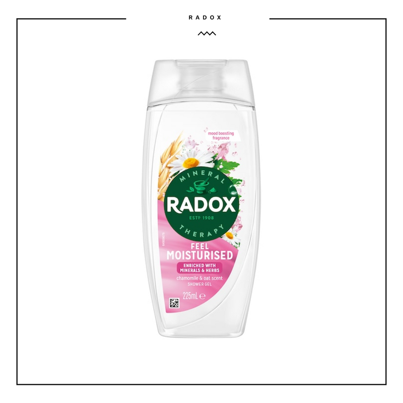 Radox Shower Gel 225ml Feel Moisturised