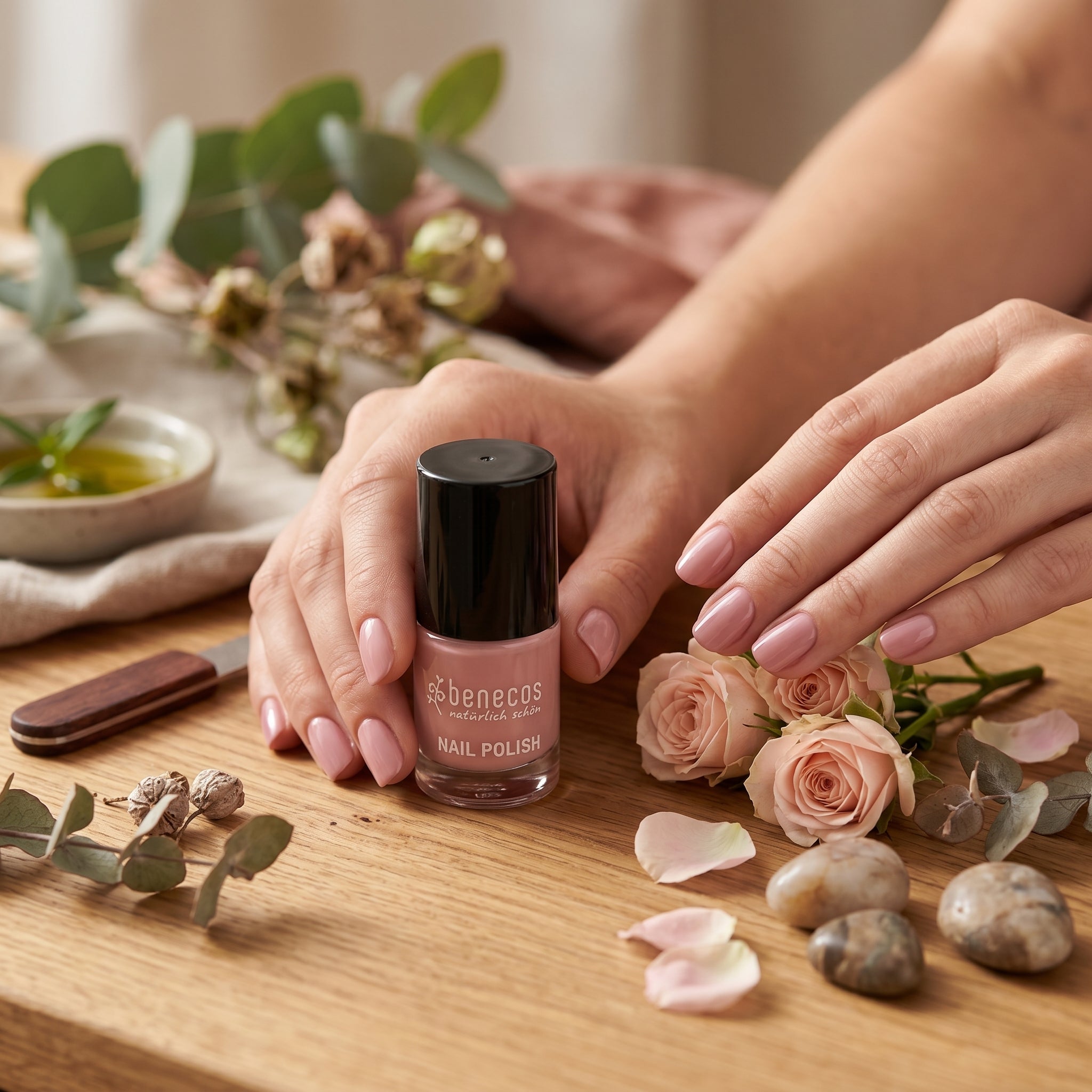 Benecos Sharp Rosé Happy Nails Polish 5ml