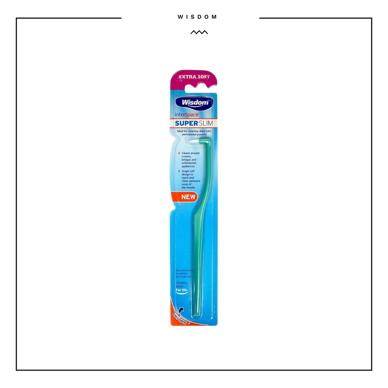 Wisdom Interspace Super Slim Extra Soft Interdental Toothbrush