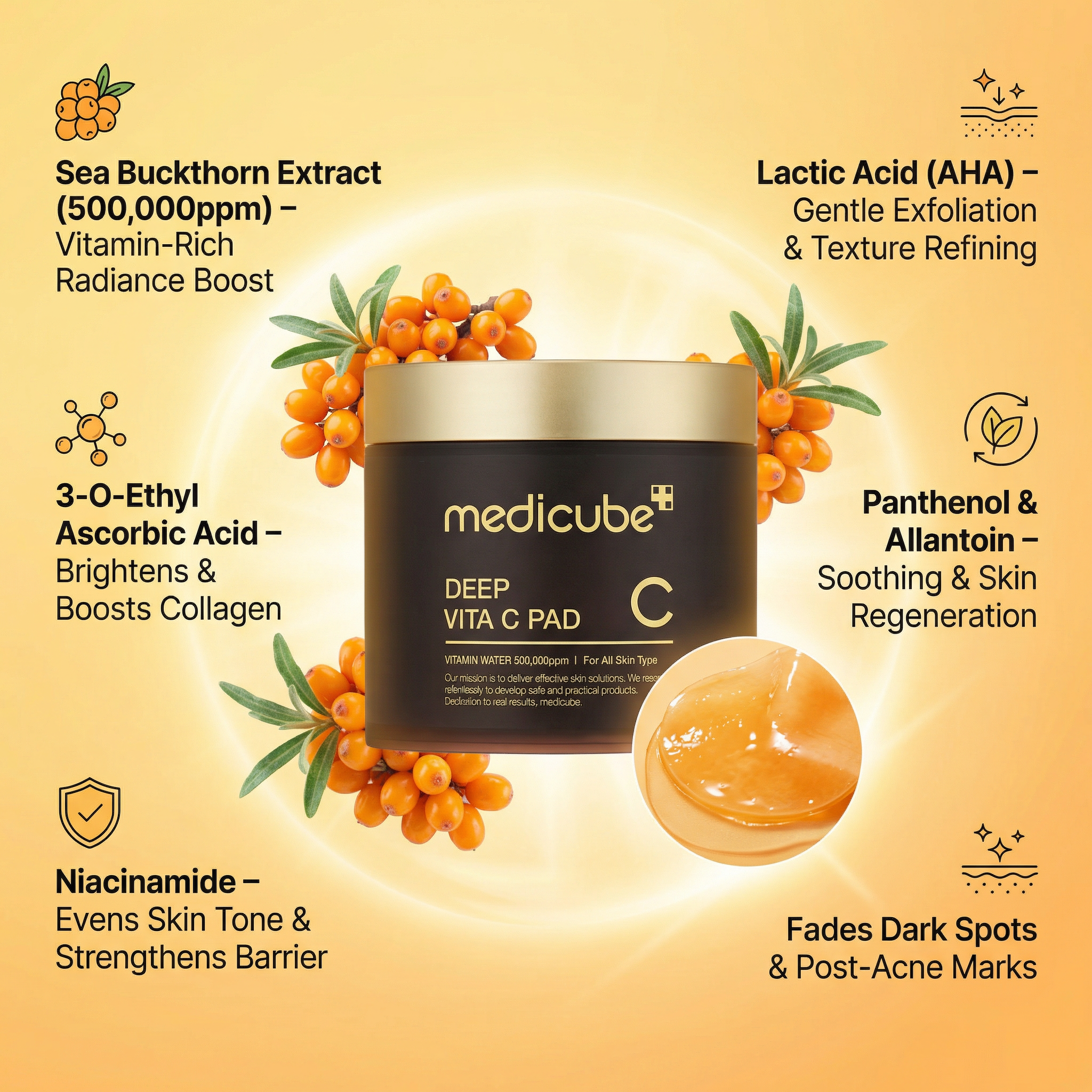 Medicube Deep Vita C PAD 150g