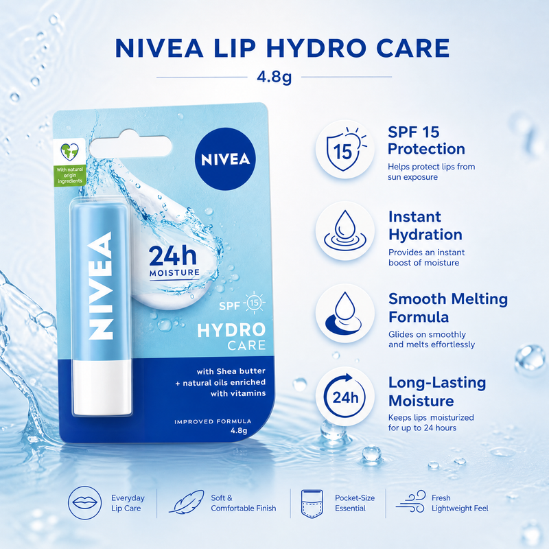 Nivea Lip Hydrocare 4.8G