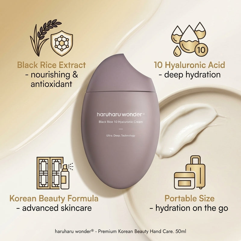 Haruharu Wonder Black Rice 10 Hyaluronic Cream 50ml