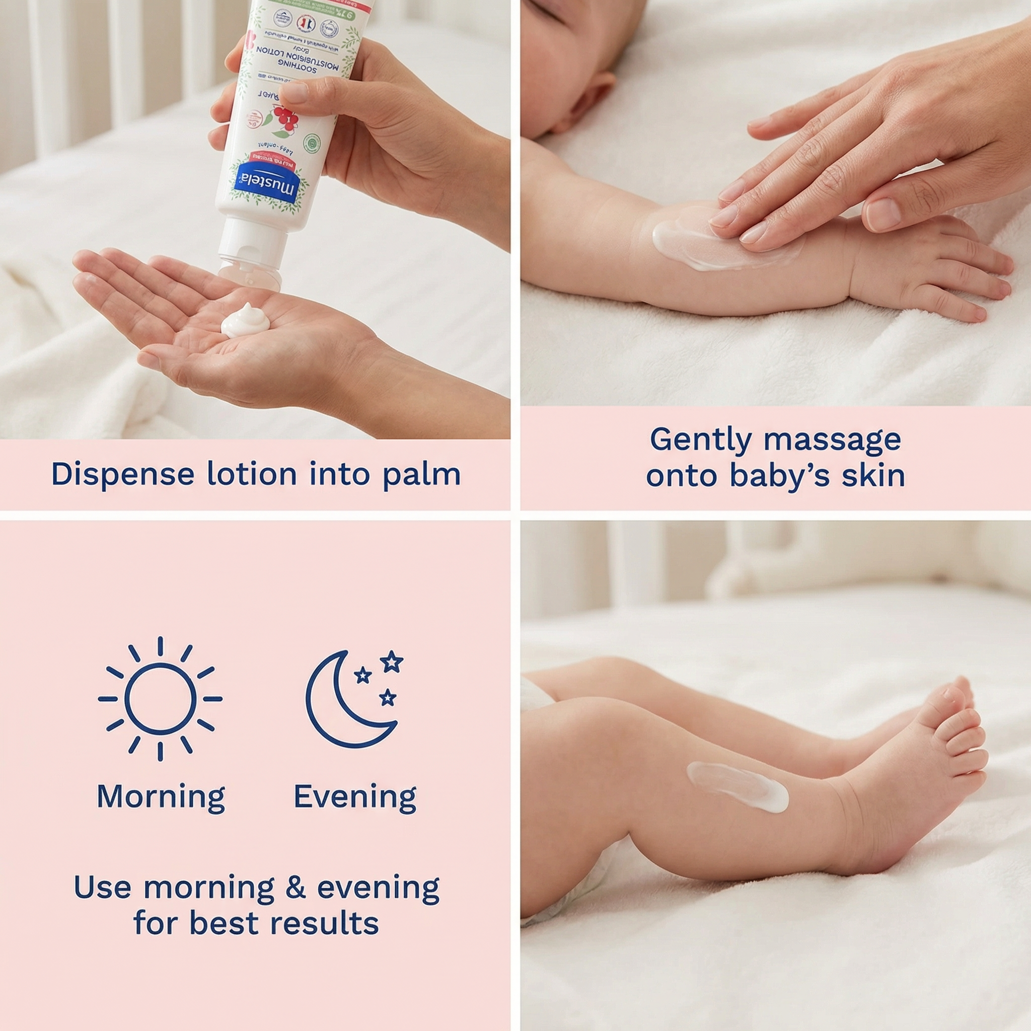 Mustela Soothing Moisturizing Lotion Body 200ml