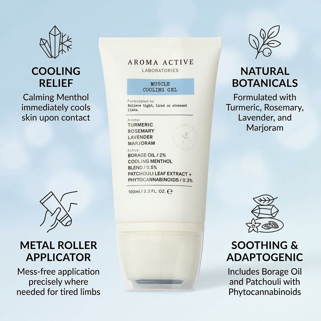 Aroma Active Muscle Cooling Gel 100ml