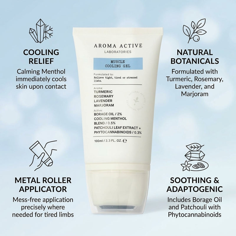 Aroma Active Muscle Cooling Gel 100ml