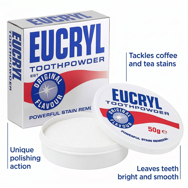 Eucryl Original Toothpowder 50g