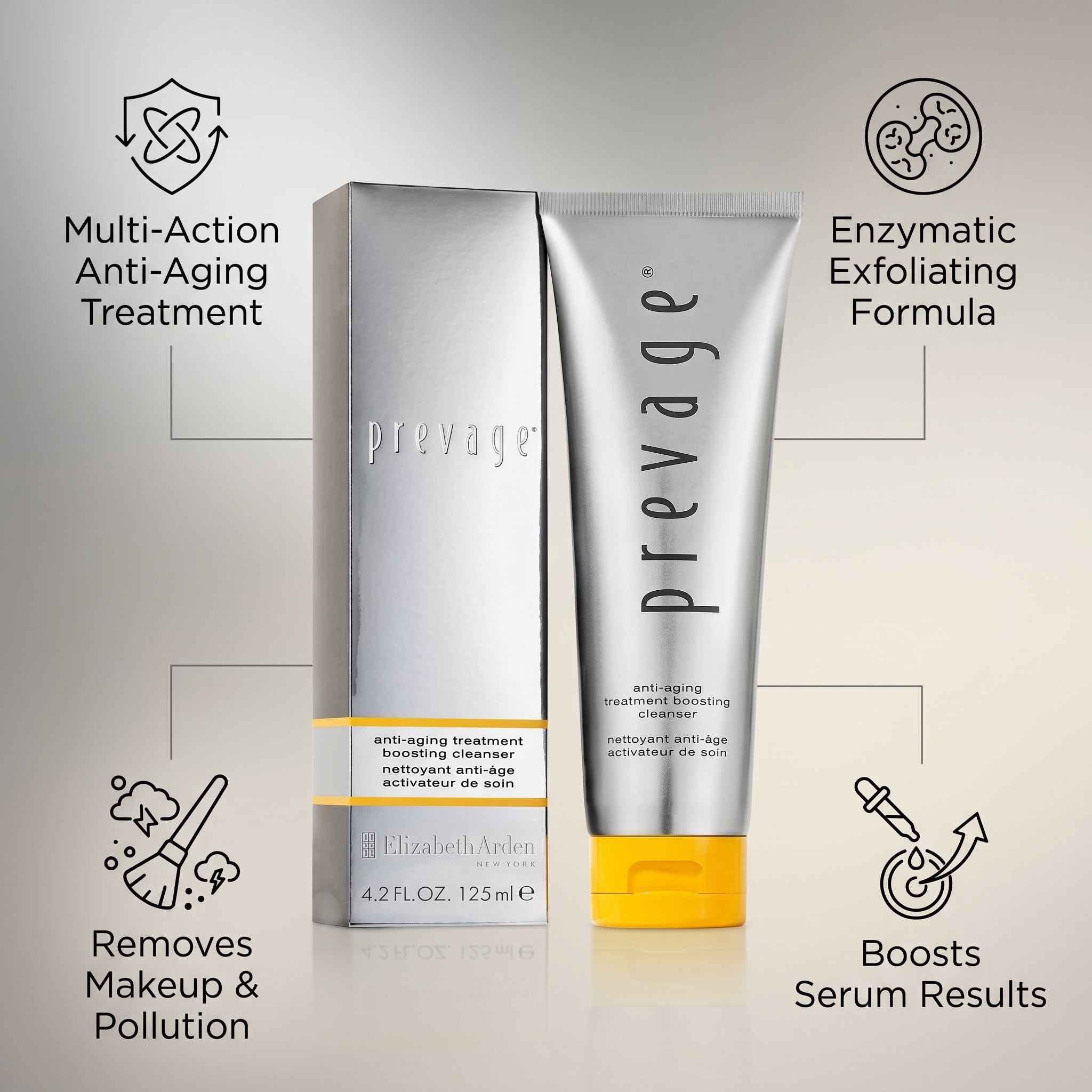 Elizabeth Arden Prevage Anti-Aging Treatment Boosting Cleanser 125ml