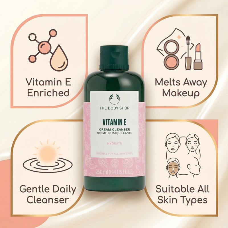 Body Shop Vitamin E Cleansing Cream 250ML