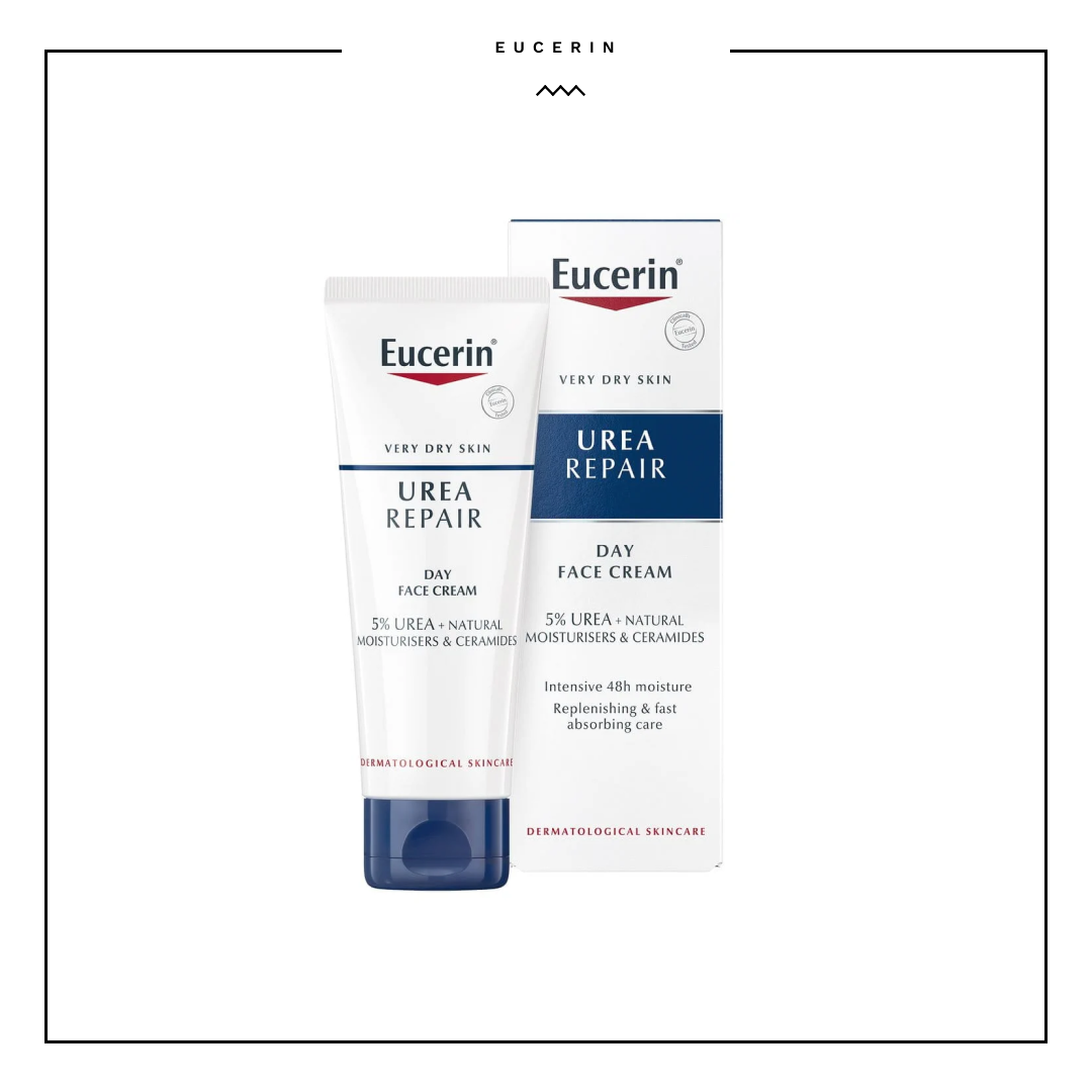 Eucerin Urea Repair Face Cream 5% Urea + moisturisers & Ceramides 50ml