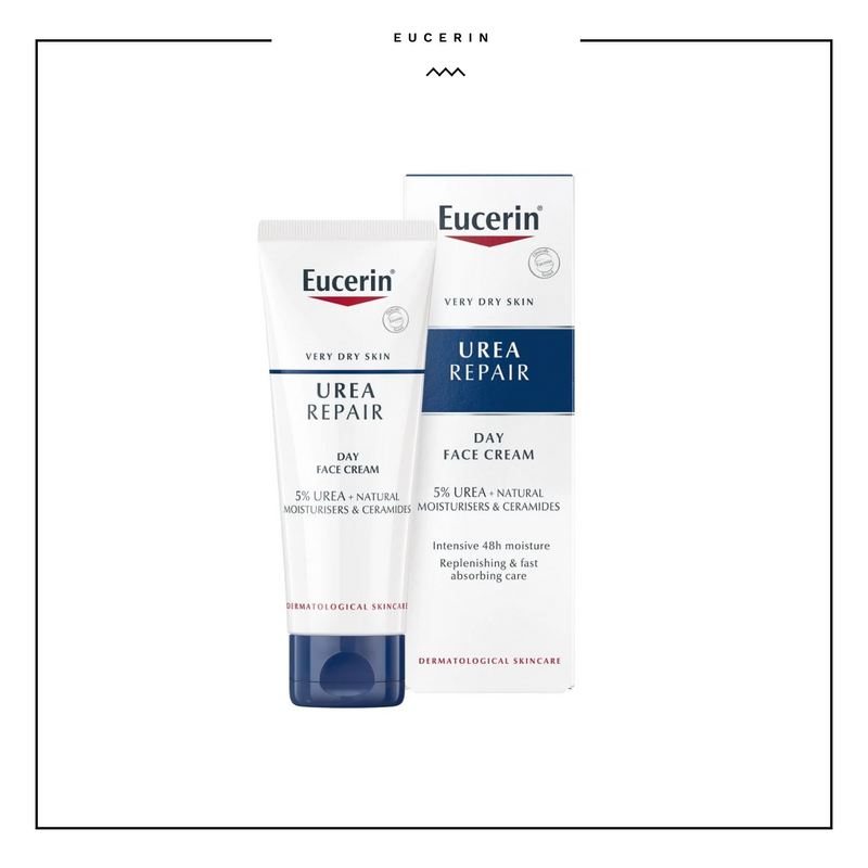 Eucerin Urea Repair Face Cream 5% Urea + moisturisers & Ceramides 50ml