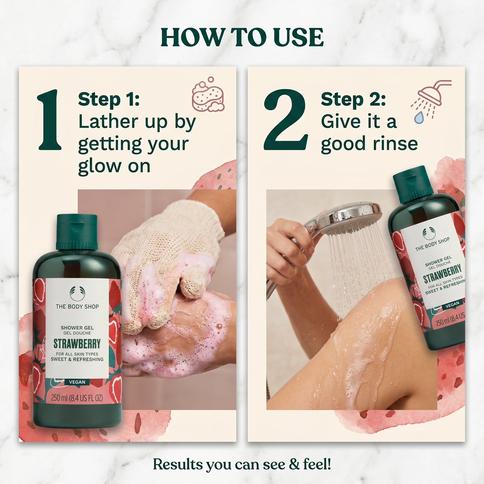 The Body Shop Strawberry Shower Gel 250ml
