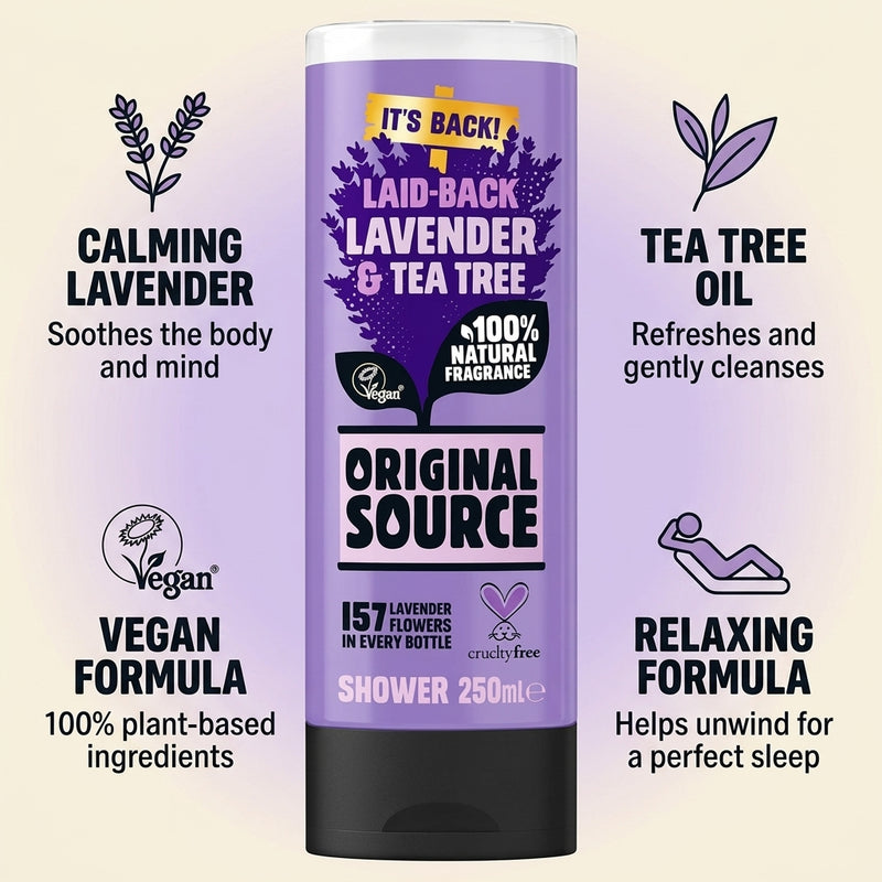 Original Source Lavender & Tea Tree Shower Gel 250ml