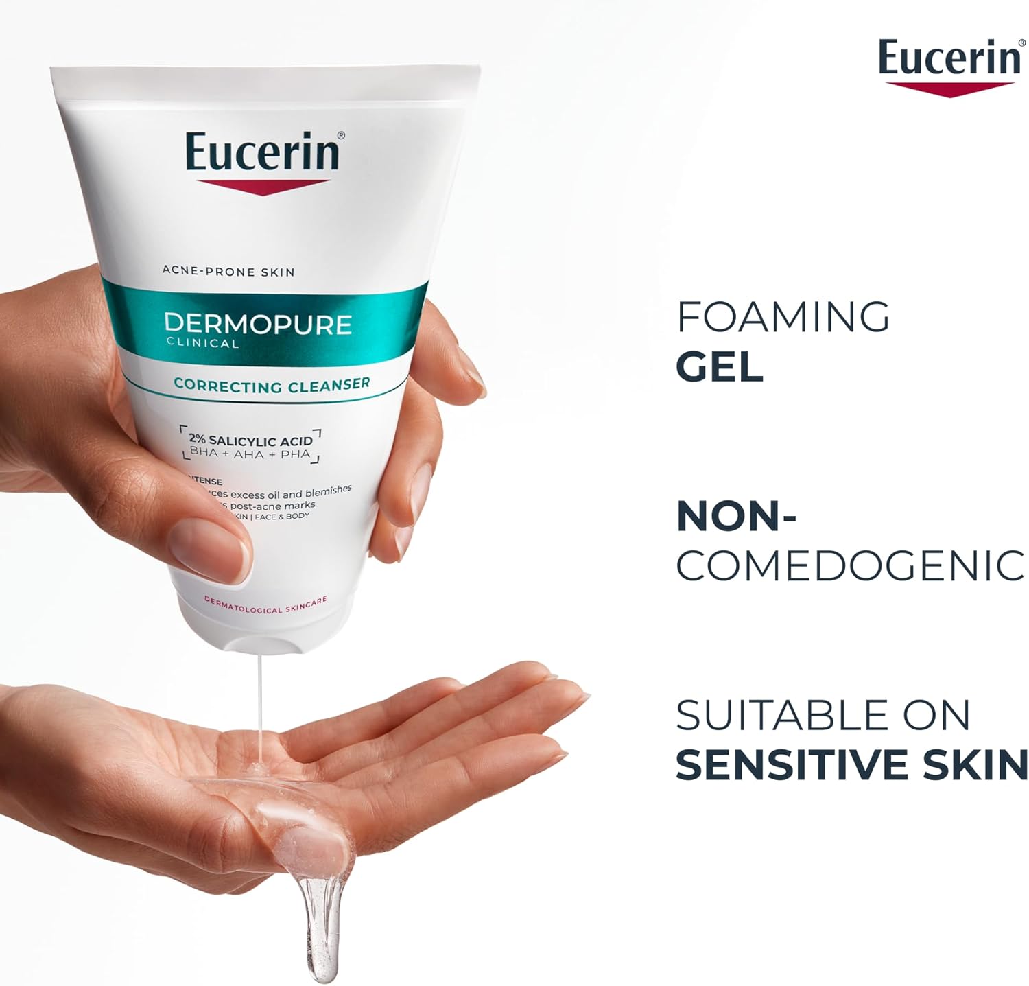 Eucerin DERMOPURE CLINICAL CORRECTING CLEANSER (150ml)