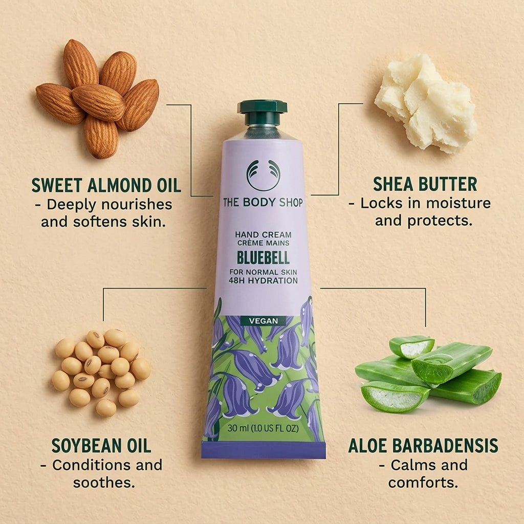 The Body Shop Bluebell Hand Cream 30ml