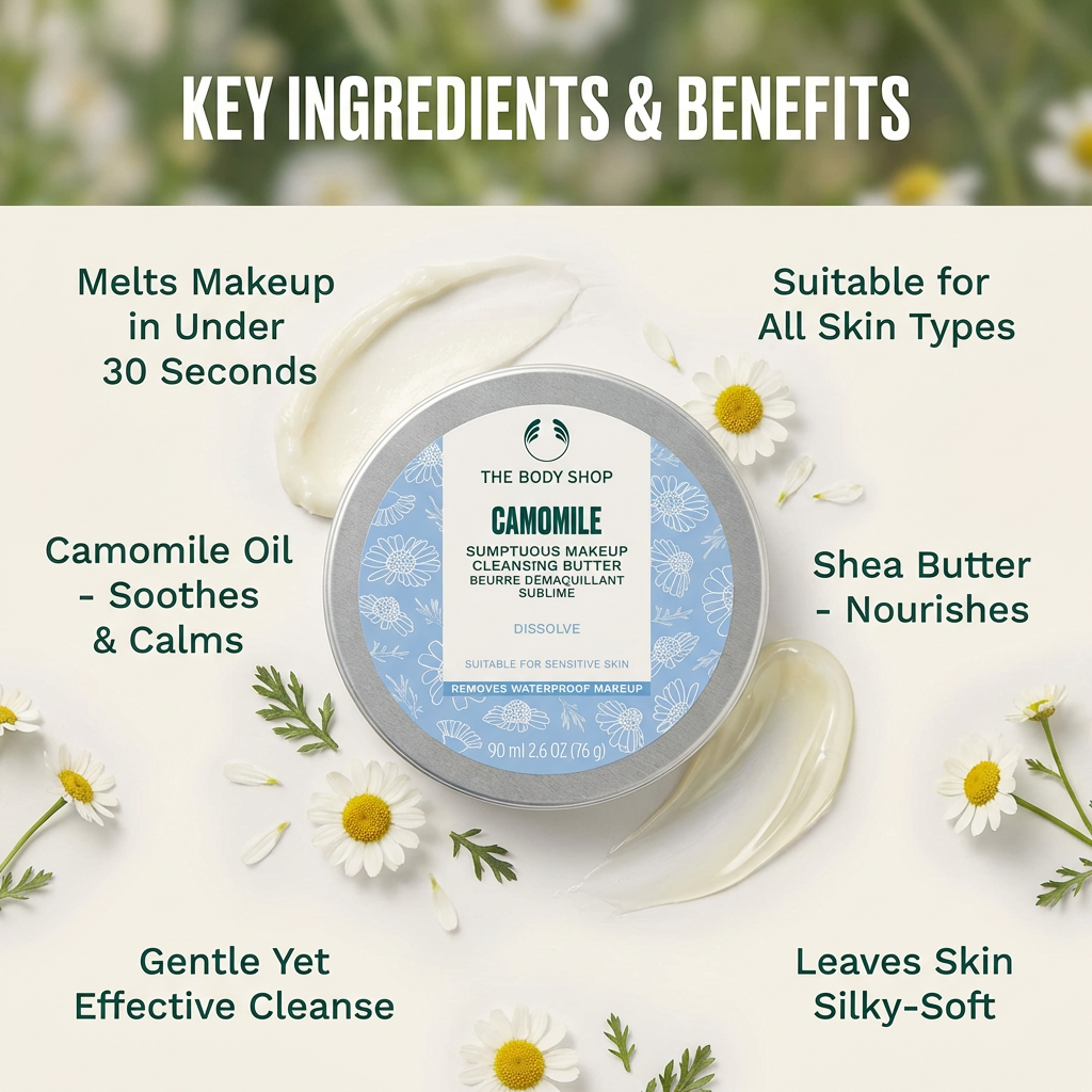Body Shop Sumptuous Makeup Cleansing Butter Camomile 90 ml