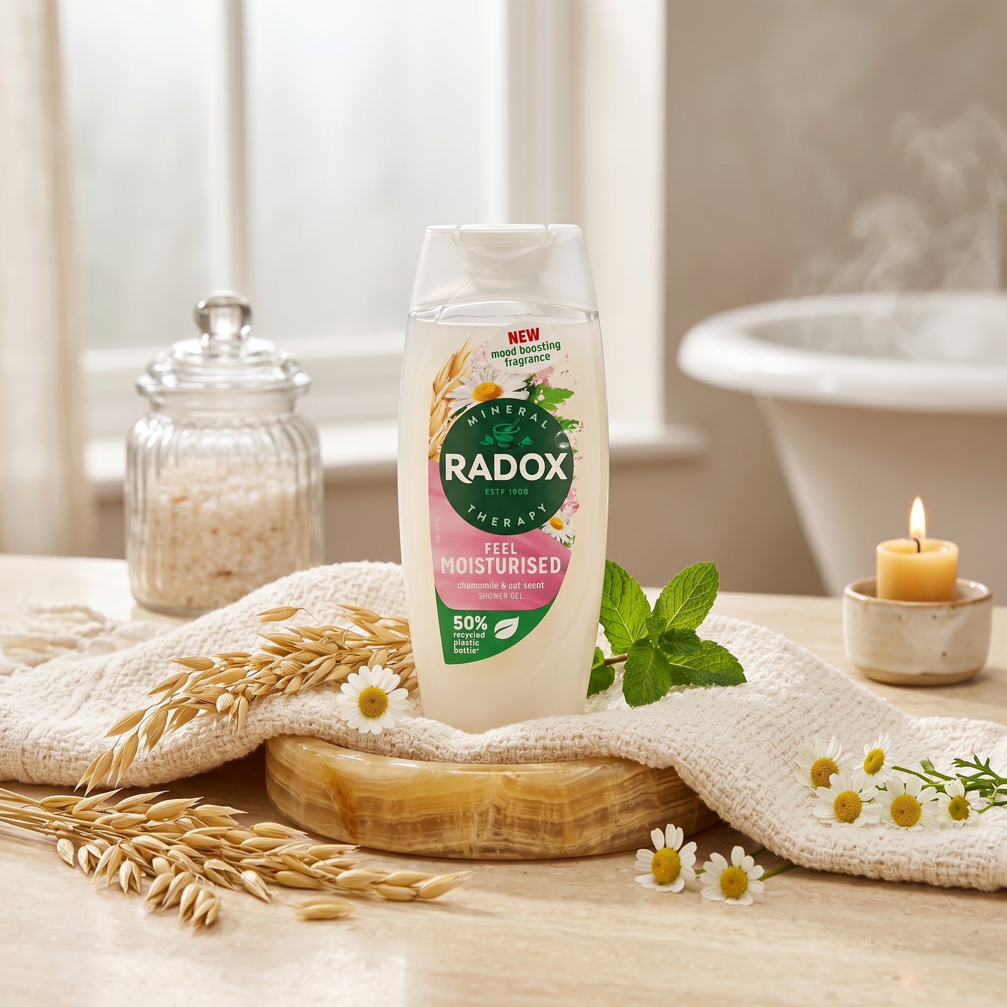 Radox Shower Gel 225ml Feel Moisturised