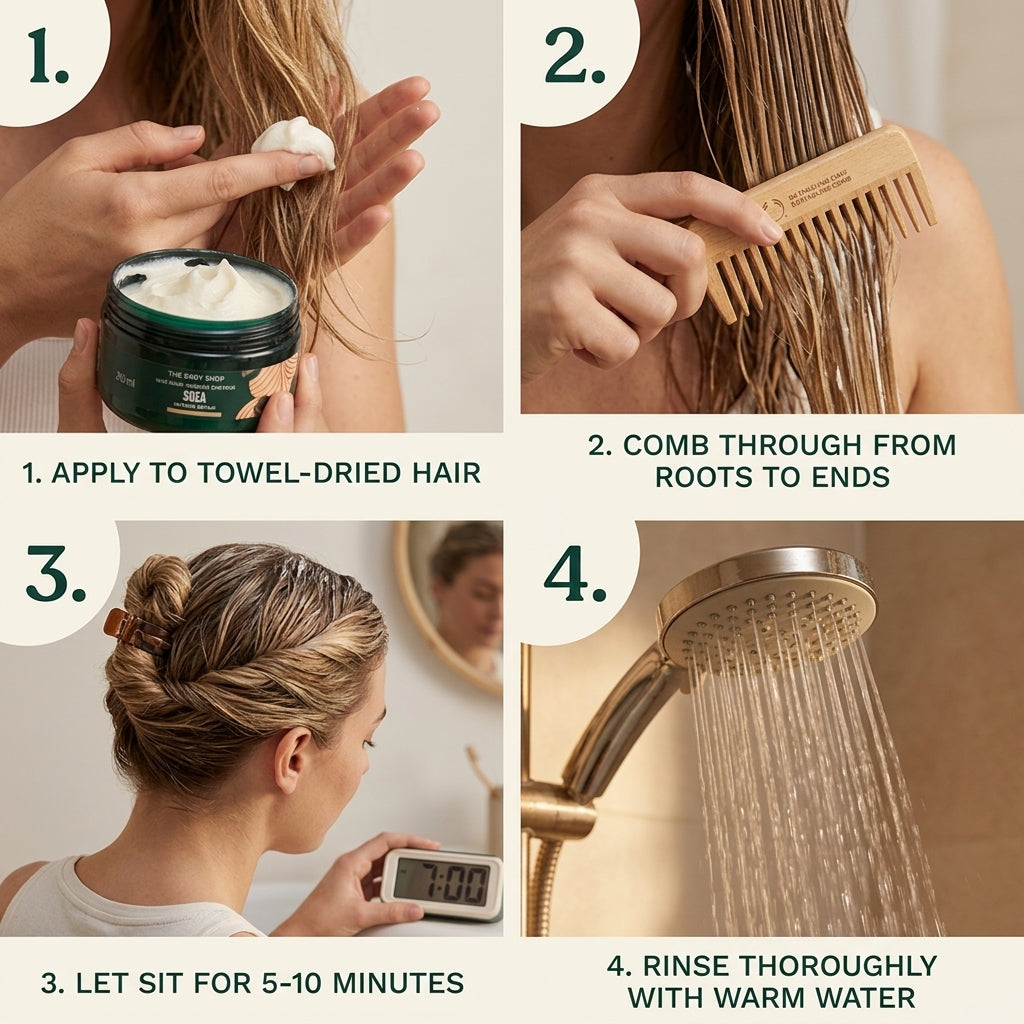 The Body Shop Shea Hair Mask 240ml