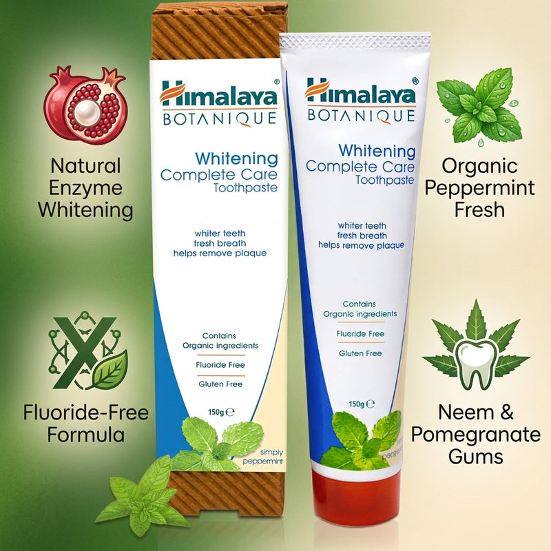 Himalaya Whitening Complete Care Toothpaste Simply Peppermint 150g