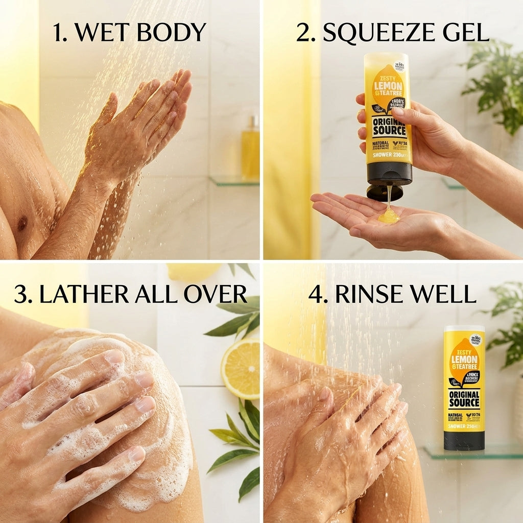 Original Source Lemon & Tea Tree Shower Gel 250ml