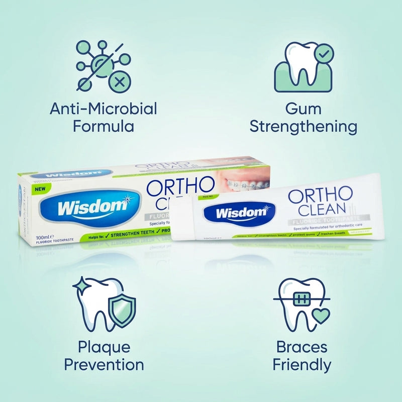 Wisdom Ortho Clean Toothpaste 100ml