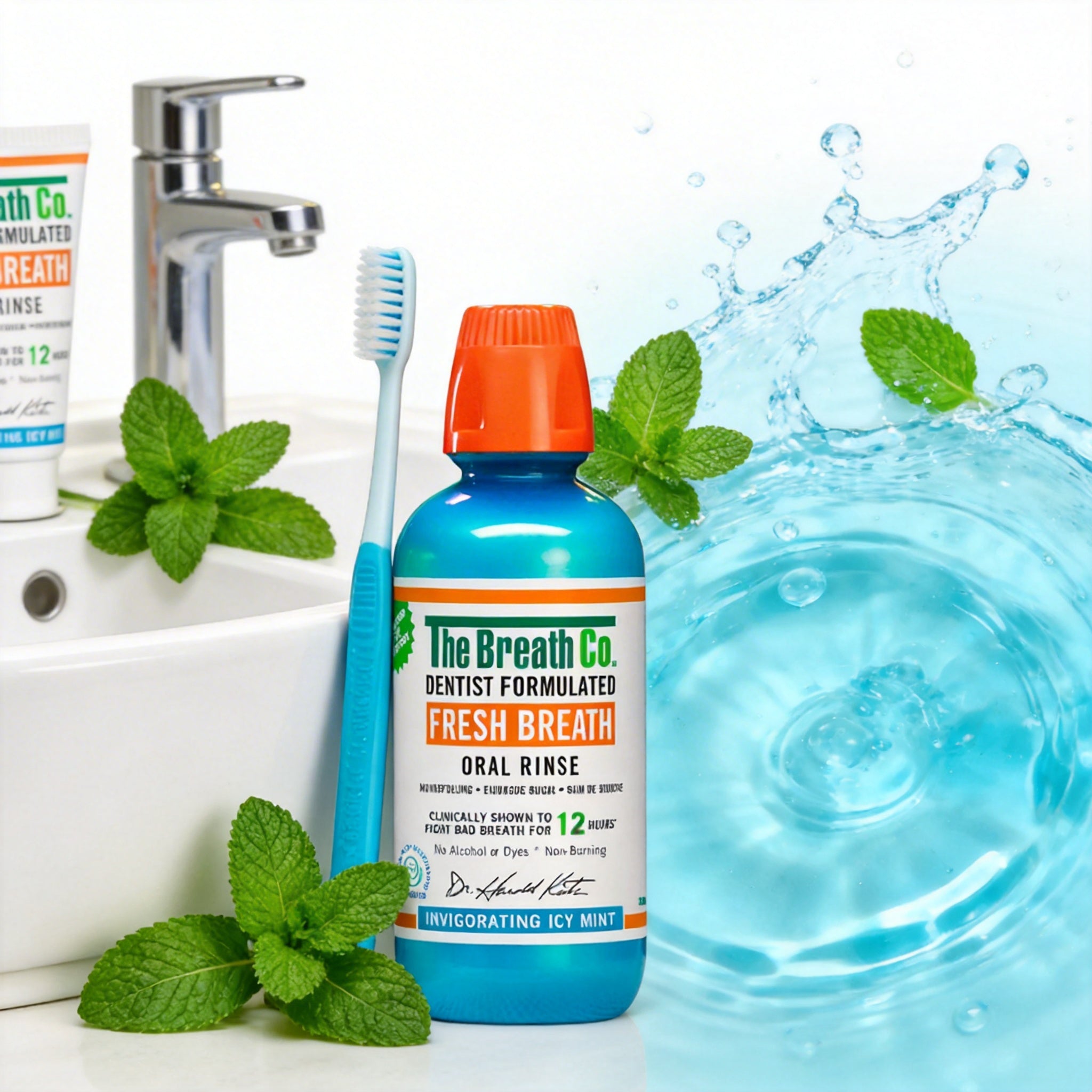 The Breath Co Fresh Breath Oral Rinse 500ml