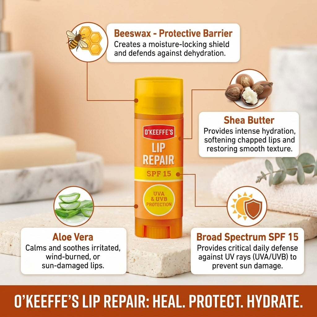 O'Keeffe's Lip Repair & Protect SPF15 4.2g