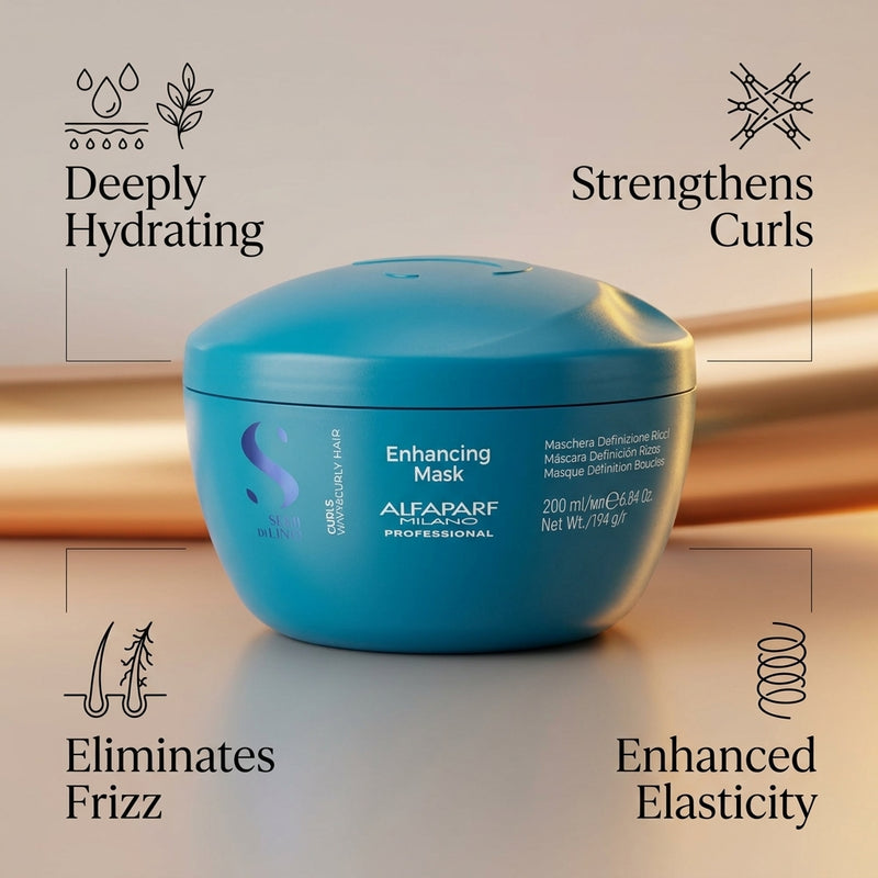 Alfaparf Milano Semi Di Lino Curls Enhancing Mask 200ml