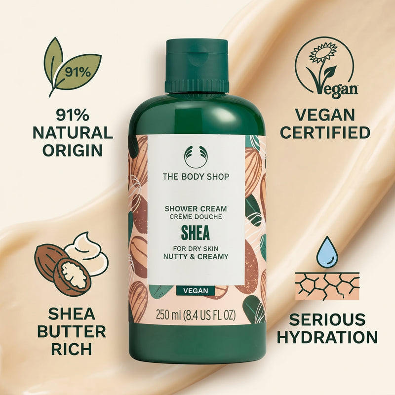 The Body Shop Shea Shower Cream 250ml
