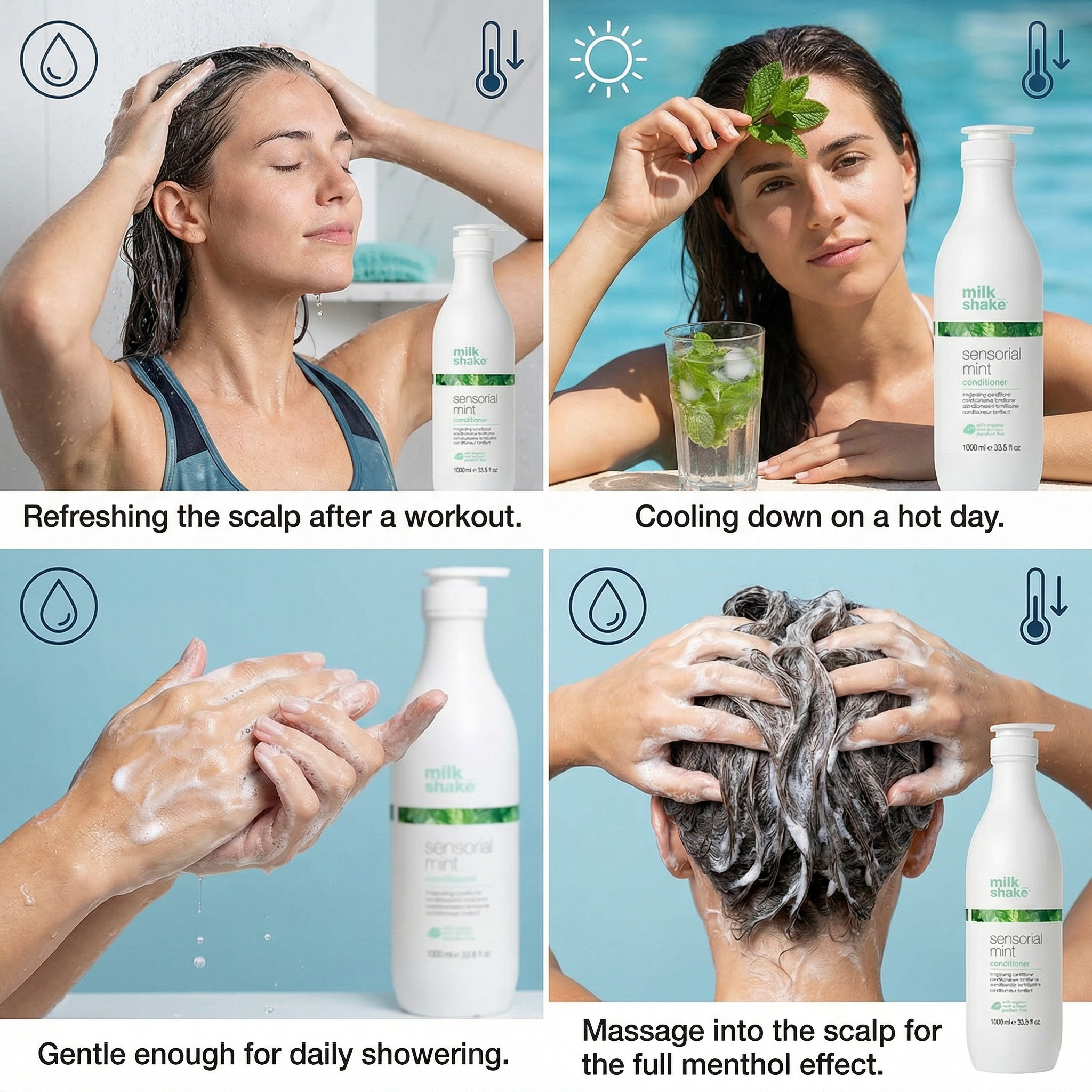 Milk Shake Milkshake Sensorial Mint Conditioner 1000ml