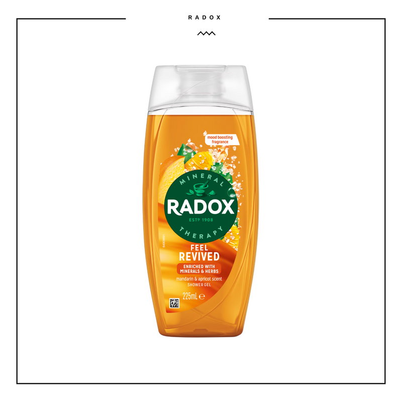 Radox Shower Gel 225ml Feel Revived