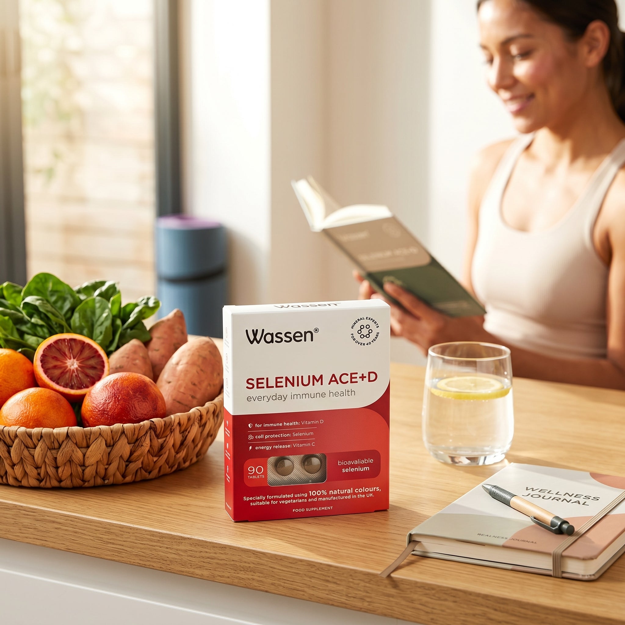 Wassen Selenium ACE + Vitamin D 90s