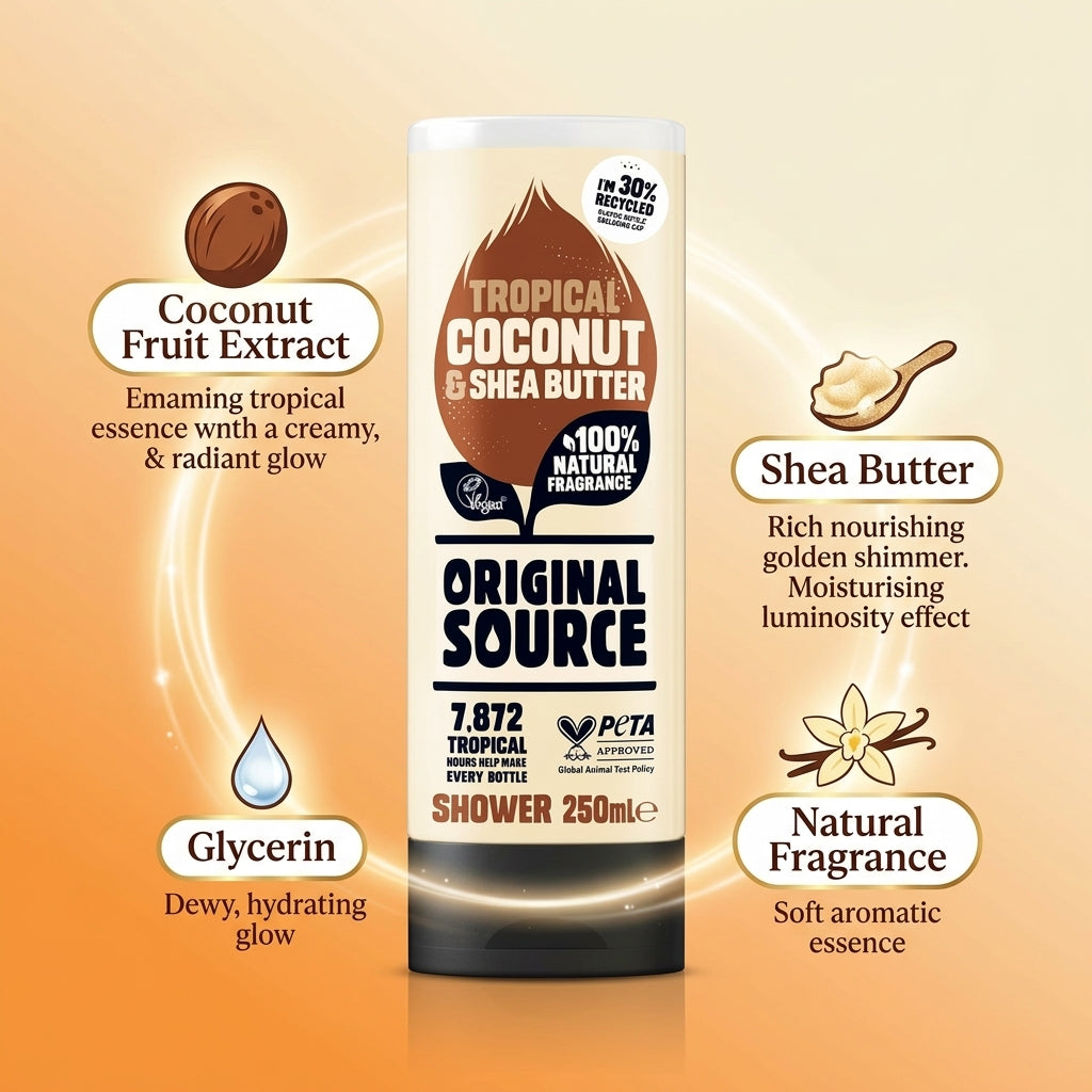 Original Source Coconut & Shea Shower Gel 250ml
