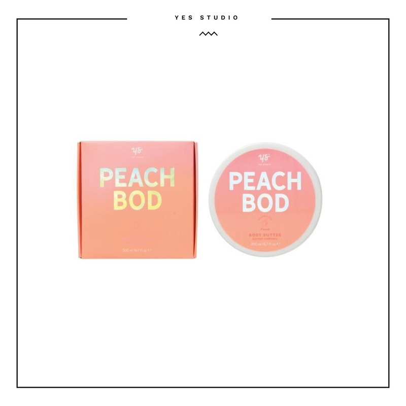 Yes Studio Peach Bod Body Butter 200ml