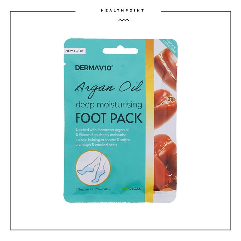 DERMA V10 ARGAN OIL FOOT PACK