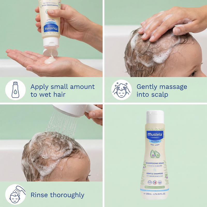 Mustela Gentle Shampoo 200ml
