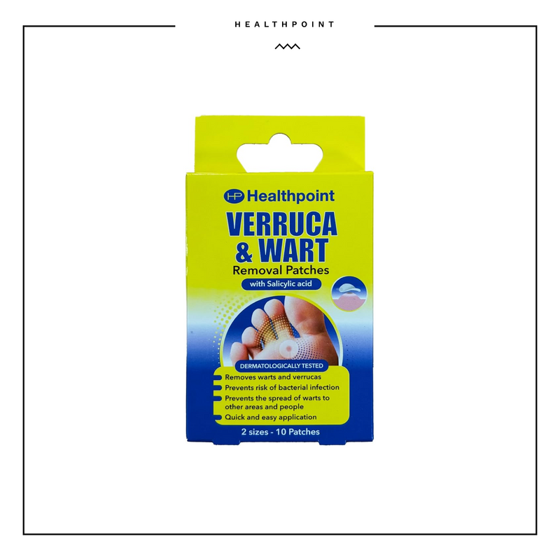 Healthpoint Verruca & Wart Removal Patch 10 Patches