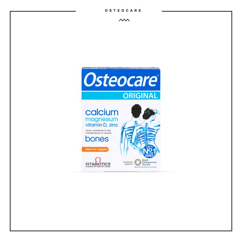 Vitabiotics Osteocare Original Calcium, Magnesium, Vitamin D & Zinc 30 Tabs