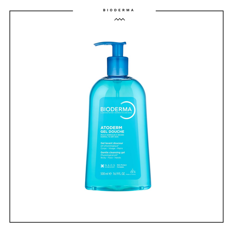 Bioderma atoderm daily cleansing shower gel 500 ml